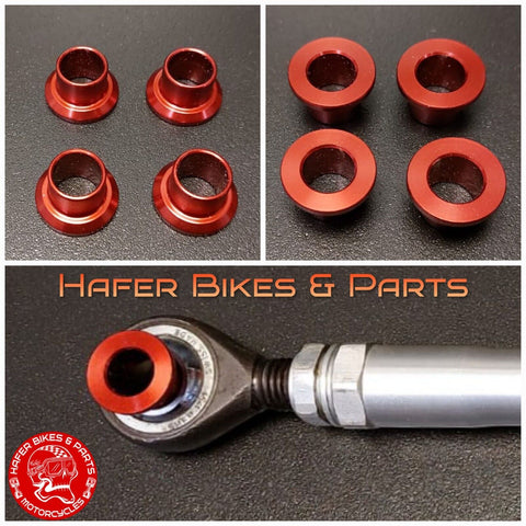 Ducati 1098 999 749 HYPERMOTARD Hülsen für Schubstange Federbein Öhlins MU0151ro