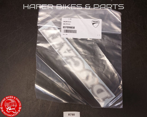 Original Ducati 851 888 Aufkleber für Tank stickers 037099850 R780