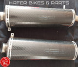 Ducati 916 996 998 748 SIL MOTOR Carbon Auspuff 45mm Endschalldämpfer V652