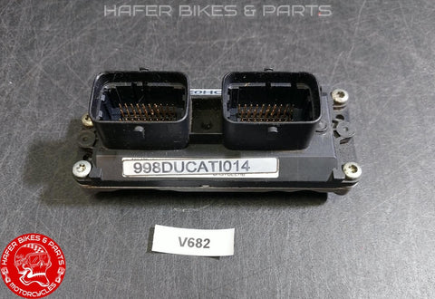 Ducati 998 Steuergerät ECU CDI 96509202B CENTRALINA ELETTRICA INIEZIONE V682