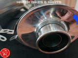 Ducati 998 996 916 748 R S SPS E-NR. Termignoni Carbon Auspuff 50mm Exhaust V719