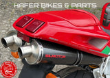 Ducati 916 996 998 SIL MOTOR Carbon 50 Auspuff Endschalldämpfer Exhaust V669