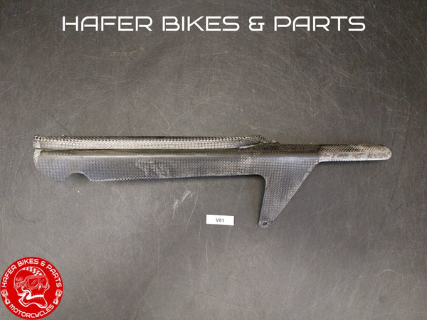 Ducati 998 996 916 748 Carbon Kettenschutz für Schwinge Verkleidung Fairing V81