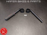 Ducati 848 1098 1198 Lenkerstummel Paar 53mm Racing R938#