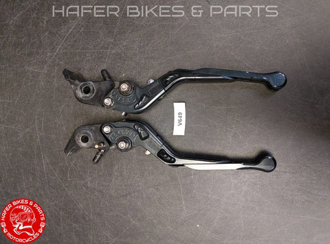 Ducati 1098 1198 848 Bremshebel und Kupplungshebel CNC gefräst V649