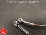 Honda VTR 1000 SP1 SP2 Stahlflex Bremsleitungen vorne Paar V221