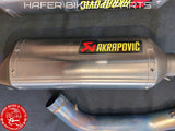 Ducati 848 1098 Akrapovic EVO Titan Auspuffanlage Auspuff Exhaust R916#