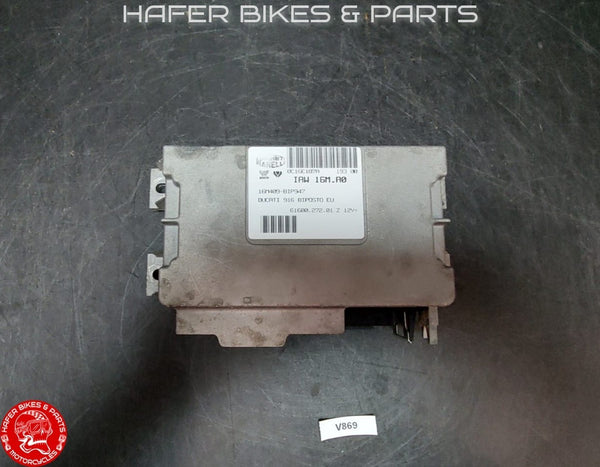 GEPRÜFT Ducati 916 996 748 ST4 M16 Steuergerät ECU für EINSPRITZANLAGE V869