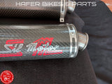 Ducati 916 996 998 748 SIL MOTOR Carbon Auspuff 45mm Endschalldämpfer V652