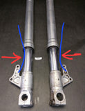 DEFEKT ! Ducati 748 916 996 998 Showa Gabelholme Gabel Fork DEFEKT ! V857