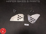 Original Honda VTR 1000 SC45 SP1 Fersenschutz Paar für Fussrastenanlage V199