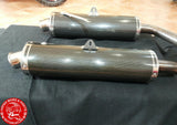 Ducati 916 996 998 748 BOS Carbon 45mm Auspuff Endschalldämpfer Exhaust V686