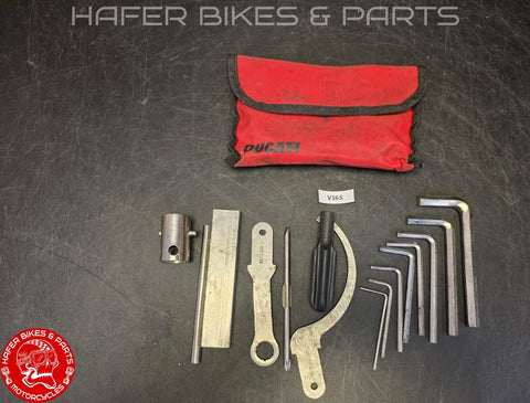 Ducati 916 996 998 748 SPS R Tasche Bordwerkzeug Werkzeug Monoposto Biposto V365
