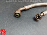 Ducati 916 996 748 Schäuche Schauch Paar für Ölkühler V128