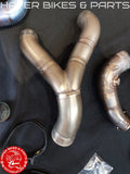 Ducati 848 1098 Akrapovic EVO Titan Auspuffanlage Auspuff Exhaust R916#