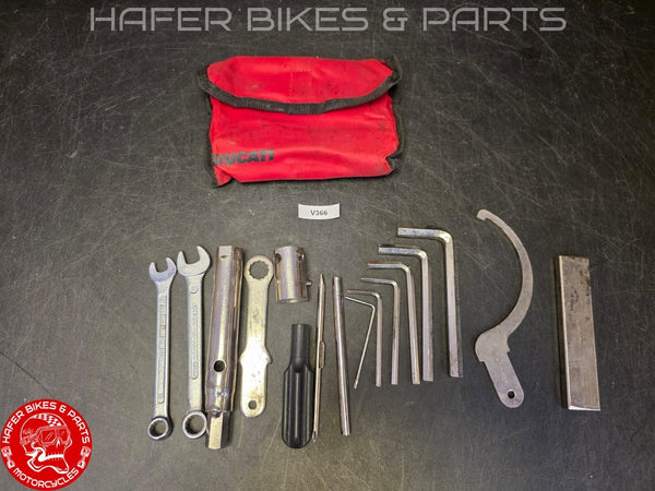 Ducati 916 996 998 748 SPS R Tasche Bordwerkzeug Werkzeug Monoposto Biposto V366