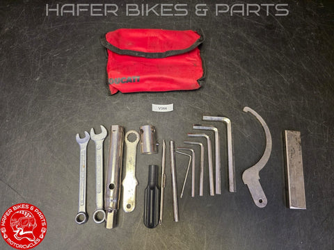 Ducati 916 996 998 748 SPS R Tasche Bordwerkzeug Werkzeug Monoposto Biposto V366