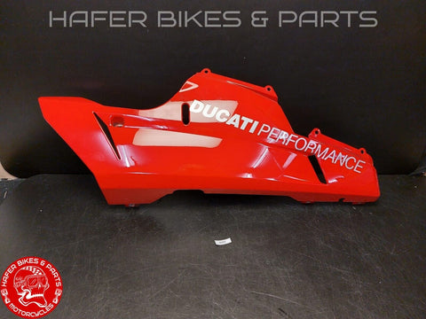 Original Ducati 848 1098 1198 side panel lower fairing R352