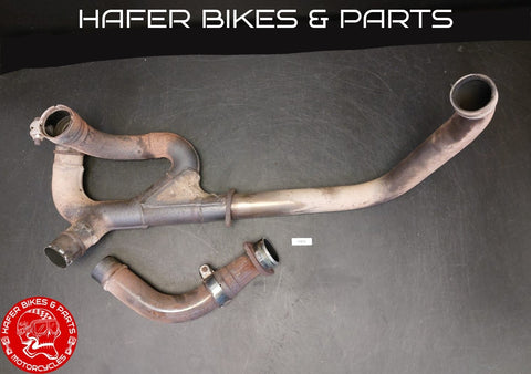 Honda VTR 1000 SC45 SP1 Krümmeranlage Krümmer Motor Exhaust V409