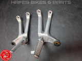 Honda VTR 1000 SC45 SP1 Soziusrasten Anlage Paar Fussrasten Rearset V292