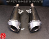 Ducati Monster 696 1100 Termignoni Carbon Endschalldämpfer Auspuff exhaust V618 