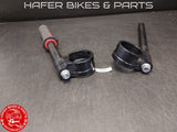 Ducati 848 1098 1198 Lenkerstummel Paar 53mm Racing R938#