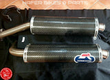 Ducati 998 996 916 748 Termignoni 45mm Carbon Endschalldämpfer Exhaust V815 #9