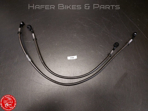 Steel braided brake lines front for Suzuki Honda Yamaha Kawasaki Ducati F598