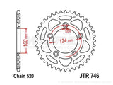 Alu Kettenrad 39 Zähne Sprocket rear 39 teeth Ducati 749 999 Panigale 899 S32