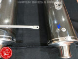 Ducati 916 996 998 748 BOS Carbon 45mm Auspuff Endschalldämpfer Exhaust V686