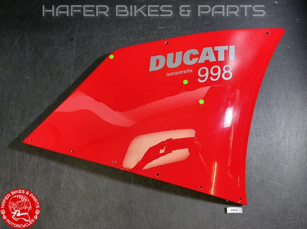 Ducati 998 748 Seitenverkleidung Verkleidung Fairing V674