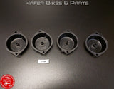 Kawasaki ZX6R ZX-6R 98 99 4x Deckel für Vergaser Batterie motor Engine F446