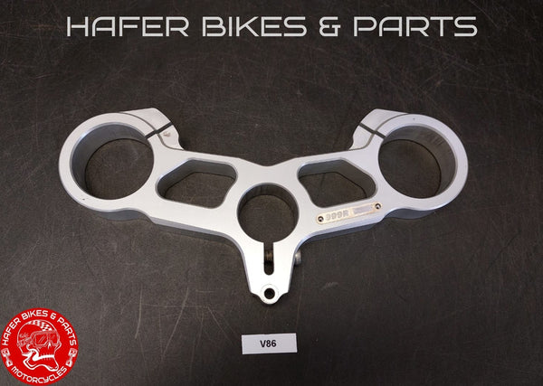 Ducati 999R 749R 996SPS 996R 998R 998S Gabelbrücke mit Replika Plakette V86