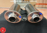 Ducati 998 996 916 748 R S SPS E-NR. Termignoni Carbon Auspuff 50mm Exhaust V719