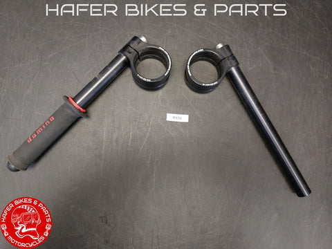Ducati 848 1098 1198 Lenkerstummel Paar 53mm Racing R938#