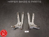 Honda VTR 1000 SC45 SP2 Soziusrasten Anlage Paar Fussrasten Rearset V473
