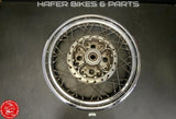 Original Honda CB 750 Four K1 K2 K3 K4 K5 K6 Felge hinten Hinterrad Weehls V861