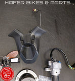 Ducati 848 EVO Schlosssatz Key Set Steuergerät CDI ECU Zündschloss R949#