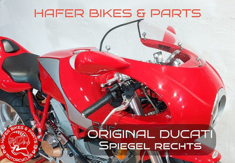 ORIGINAL Ducati MH 900 E Spiegel rechts mirror right 52310041AB SP02Re