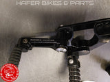 Ducati 998 996 916 748 DUCABIKE Ergal Fussrastenanlage Fussrasten Paar  V534