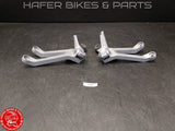 Honda VTR 1000 SC45 SP1 Soziusrasten Anlage Paar Fussrasten Rearset V198