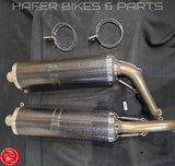 Ducati 916 996 998 748 Carbon Auspuff 45mm Endschalldämpfer Exhaust V602