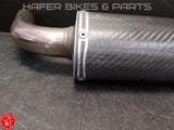 Ducati 916 996 998 748 Carbon Auspuff 45mm Endschalldämpfer Exhaust V555