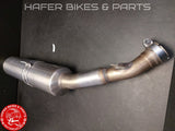 Honda VTR 1000 SP1 Endschalldämpfer Auspuff rechts Exhaust RVT1000R RC51 R445