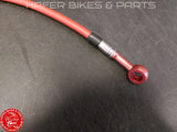 Ducati 998 996 916 748 Racing Stahlflex Bremsleitungen vorne V140