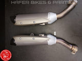 Yamaha YZF R1 RN12 Auspuff Paar Endschalldämpfer Exhaust V334