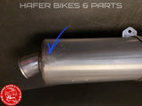 Honda VTR 1000 SP1 Endschalldämpfer Auspuff rechts Exhaust RVT1000R RC51 R445