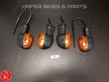 Yamaha YZF R6 RJ11 RJ15 06-16 ORIGINAL 4X BLINKER für Verkleidung F647