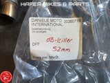 Ducati 998 996 916 748 DB Killer Eather 50mm Auspuff Endschalldämpfer V697