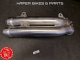 Ducati 916 SPS 996 SPS Krümmeranlage 50mm Rohre für Auspuff Exhaust V55 #2